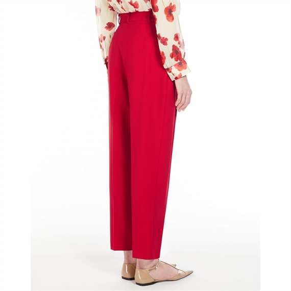 Max Mara Studio Oliver Bukser, Rød